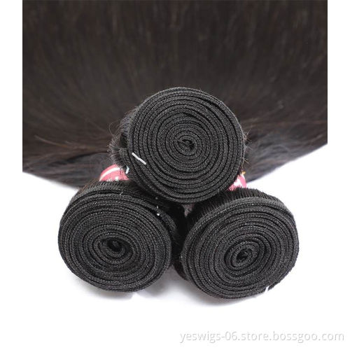 Brazilian Virgin Straight Hair Bundles 10A Grade Virgin Unprocessed Human Hair Brazilian Hair Bundles
